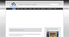 Desktop Screenshot of fusionpartitions.com